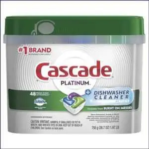 Cascade platinum dishwasher cleaner