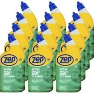 Zep acidic toilet bowl cleaner-