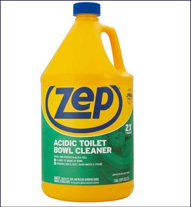 Zep acidic toilet bowl cleaner MSDS