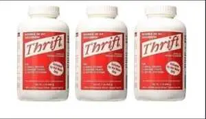 Thrift drain cleaner ingredients