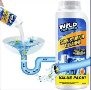 Wild Tornado powerful sink and drain cleaner