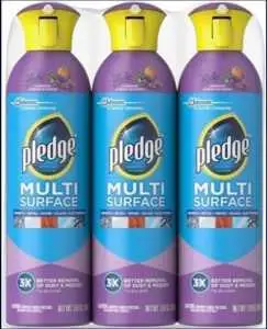 Pledge multi surface cleaner