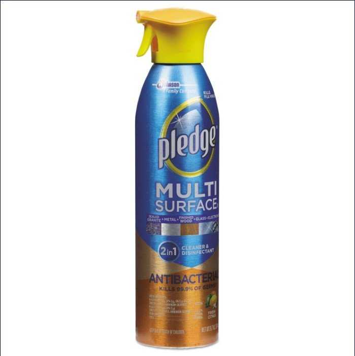 Pledge multi surface cleaner msds