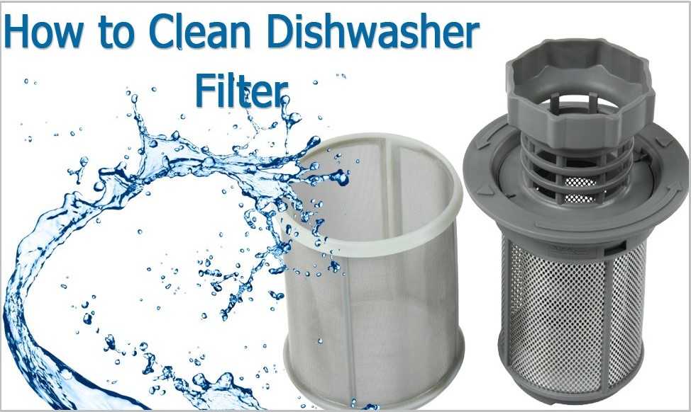 Clean Dishwasher Filter