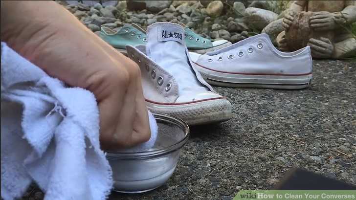 cleaning converse