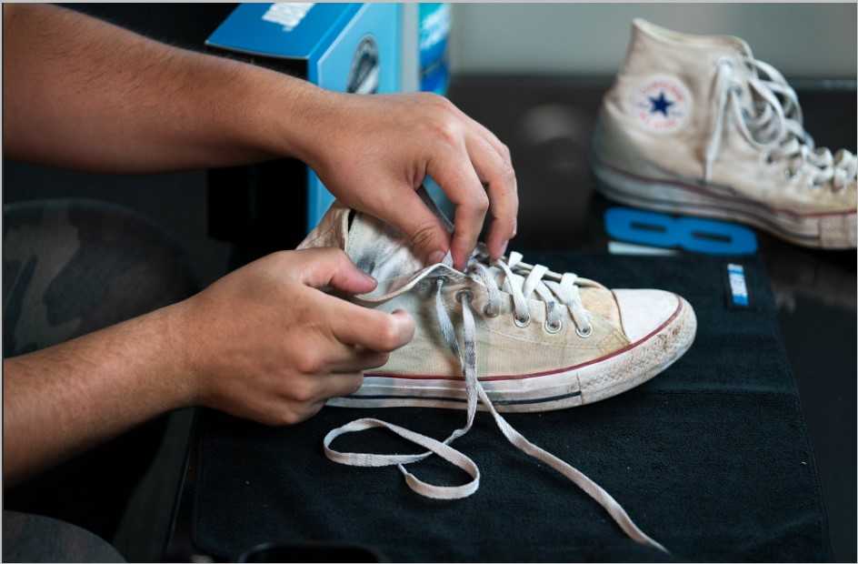 converse cleaning