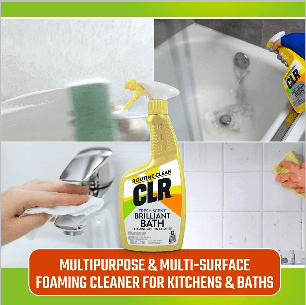 CLR Brilliant Bath Foaming Multi-Surface Cleaner