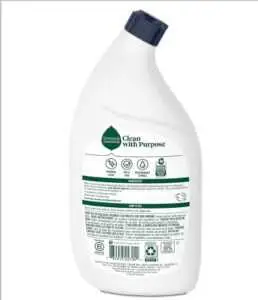 Seventh Generation Toilet Bowl Cleaner - ingredents