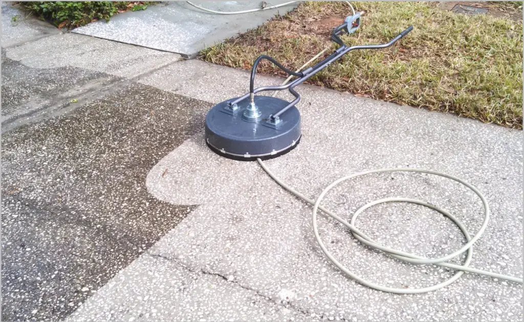 concrete driveway cleaner