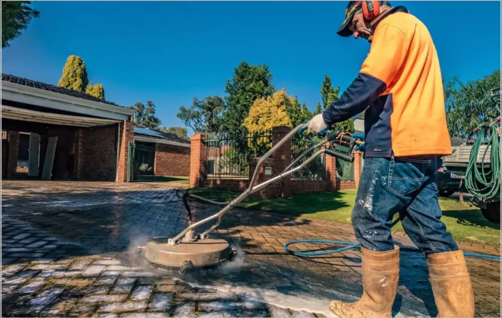 driveway cleaner machine