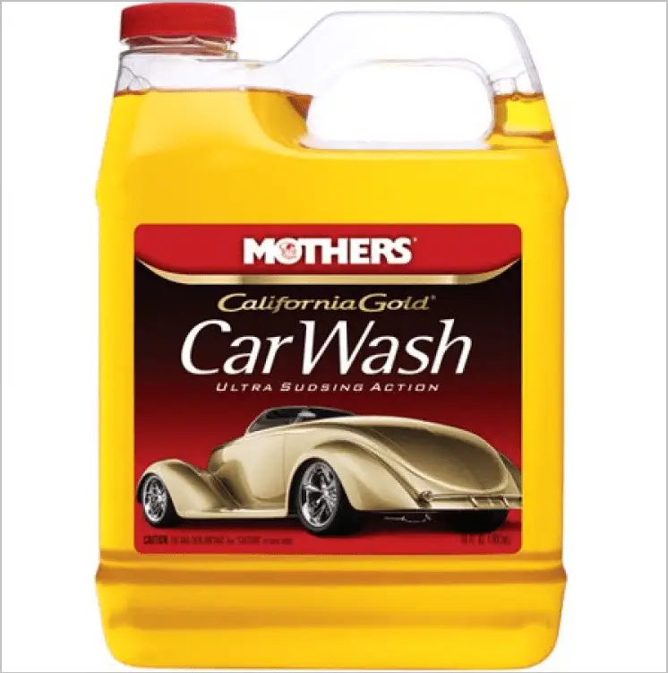 mothers california gold car wash and wax