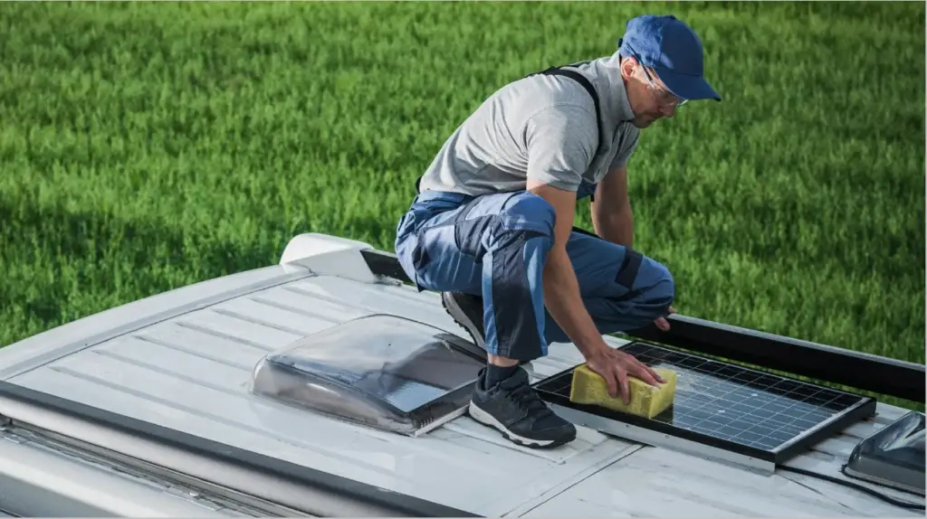 Homemade RV Roof Cleaner