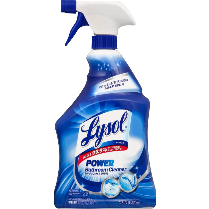 Lysol power Bathroom cleaner -