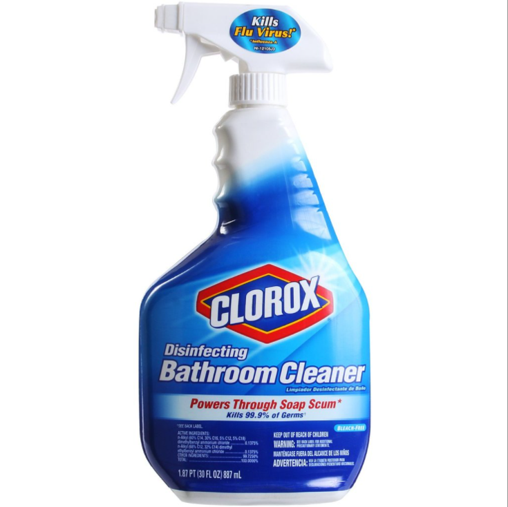 clorox bathroom cleaner