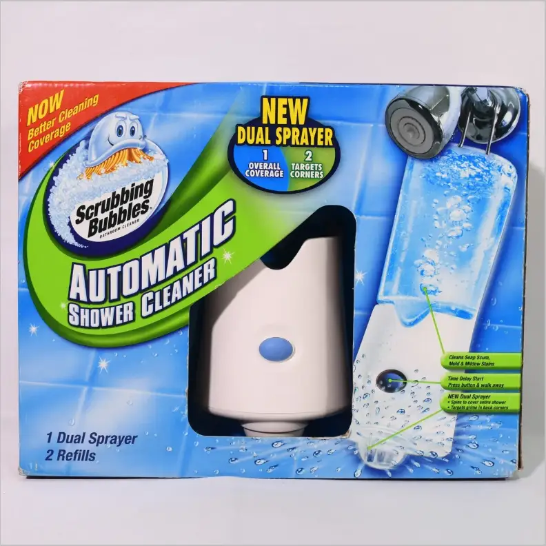 scrubbing bubbles shower automatic cleaner,