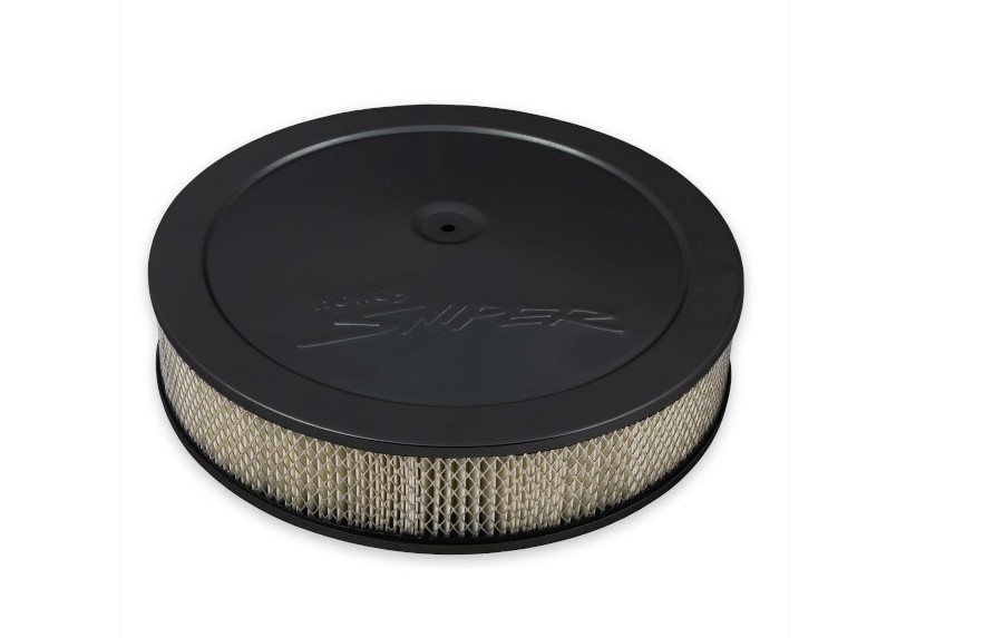 14x4 Inch SBC Air Cleaner Black